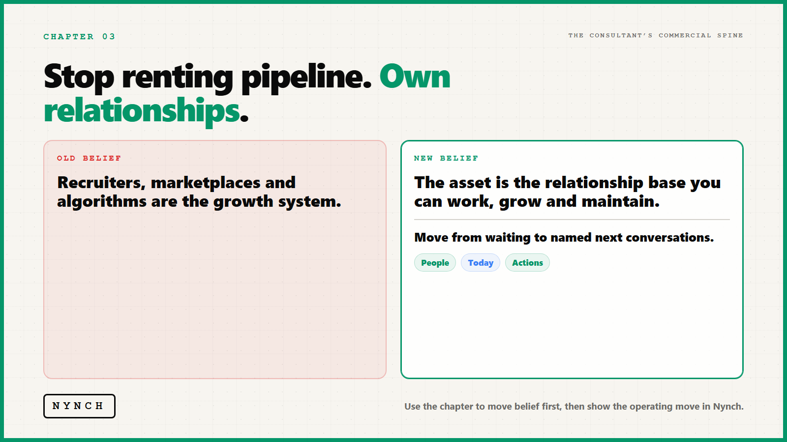 The difference between a pipeline you rent and a pipeline you own