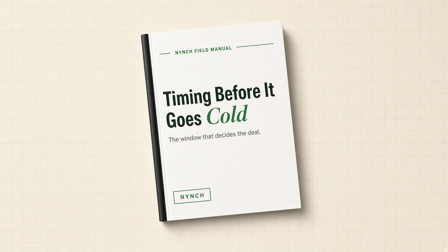 Timing Before It Goes Cold, a free Nynch resource